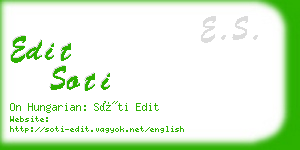 edit soti business card